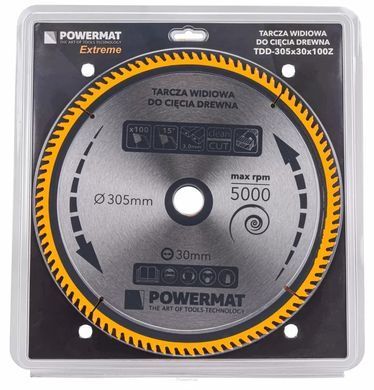 Пильный диск WIDIA по дереву 305Х30 100Z TDD-305X30X100Z