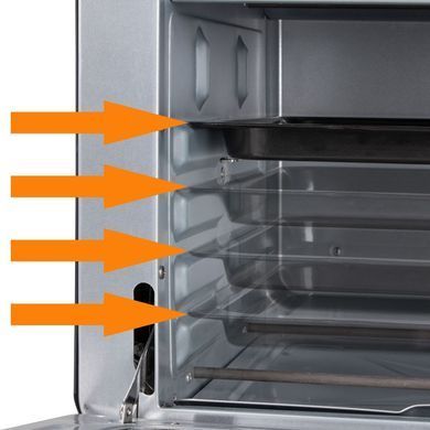 Електрична духовка настільна гриль 30 л 1500 Вт Clatronic MBG 3728