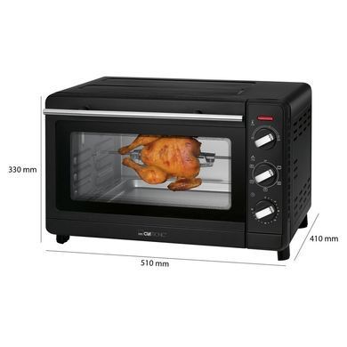 Електрична духовка настільна гриль 30 л 1500 Вт Clatronic MBG 3728