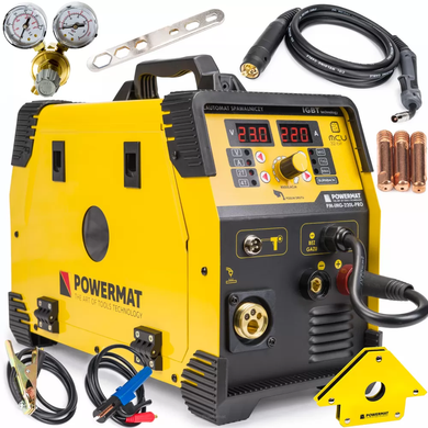 Інверторний зварювальний апарат Powermat 220A PM-IMG-220L-PRO