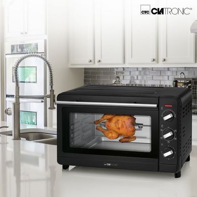Електрична духовка настільна гриль 30 л 1500 Вт Clatronic MBG 3728