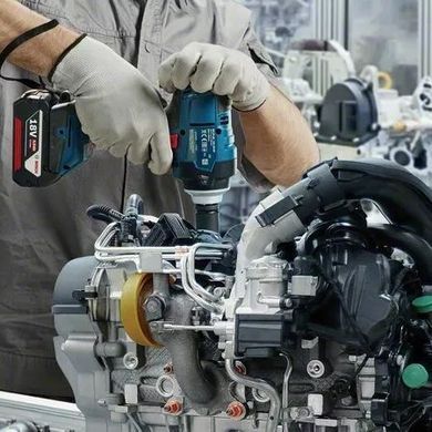 Акумуляторний ударний гайковерт без АКБ та зарядного пристрою Bosch Professional GDS 18V-400