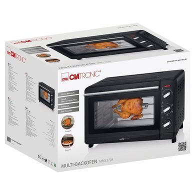 Електрична духовка настільна гриль 30 л 1500 Вт Clatronic MBG 3728
