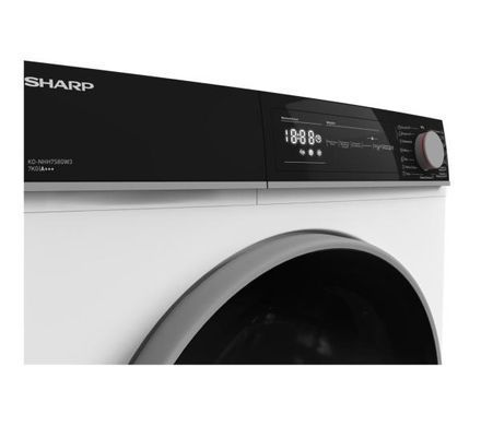 Сушильна машина Sharp KD-NHH9S8GW3-PL - 60,9 см - тепловий насос - 9 кг