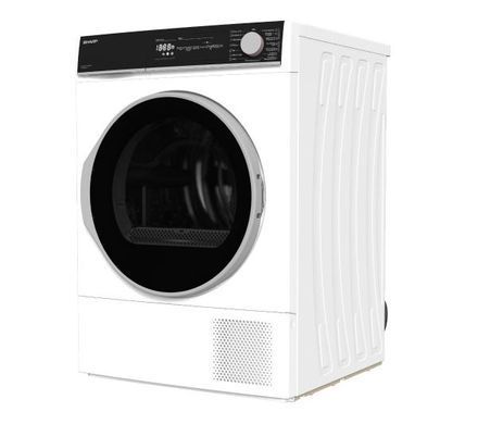 Сушильна машина Sharp KD-NHH9S8GW3-PL - 60,9 см - тепловий насос - 9 кг