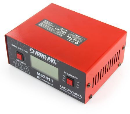 Мікропроцесорний випрямляч 6/24В 10А Mar-Pol M82511
