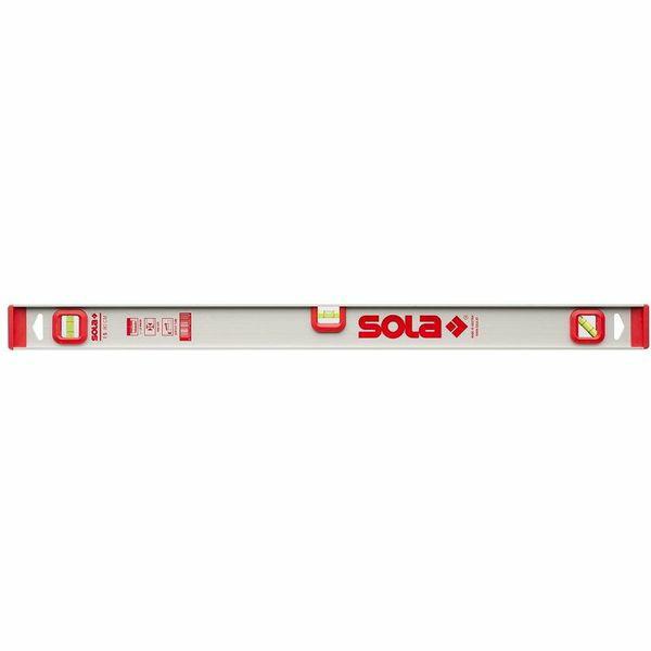 Уровень строительный SOLA двутавровый I5 100, 100 см, 45°, алюминиевый