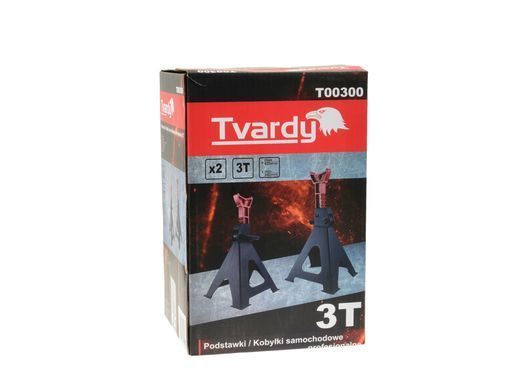 Набор профессиональных автомобильных подставок 3 т Tvardy T00300