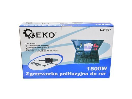 Cварочный аппарат для труб (крупных) 16-63 мм Geko G81031