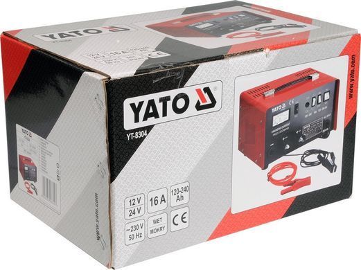 Автомобільний зарядний пристрій Yato YT-8304