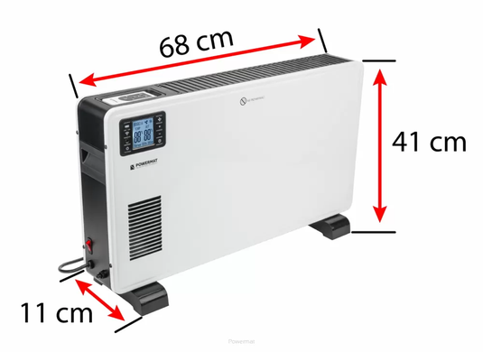 Конвекторный обогреватель Powermat PM-GK-3500DLW