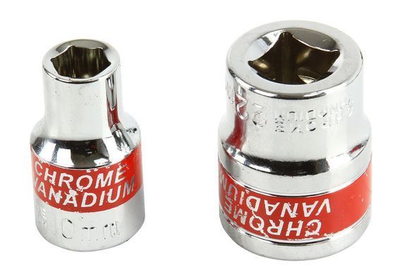Набір торцевих ключів 1/2" 12el. 8-24mm /зажим/ Mar-Pol M58206