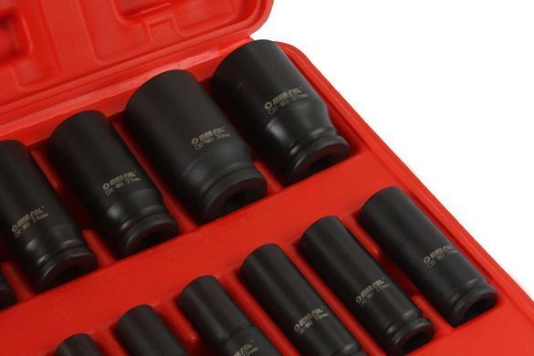 Ударні головки 1/2" 16 шт 10-32 мм Mar-Pol M58256