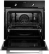 Встраиваемый электрический многофункциональный духовой шкаф 60 см черный Concept etv7460bc