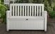 Садова лавка ящик білий Patio Bench Keter