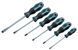 Набор отвёрток Makita 6шт. (Sl4,0 X 100 / Sl5,5 X 100 / Sl6,5 X 125 / Sl8 X 150 / Pz1 X 80 / Pz2 X 100)