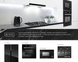 Вбудована електрична багатофункціональна духовка 60 см Concept black etv7460bc
