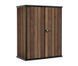 Шкаф для хранения садовый Deco Vertical 1400 л 2 полки Walnut Keter