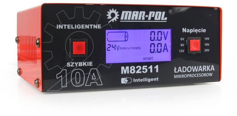 Мікропроцесорний випрямляч 6/24В 10А Mar-Pol M82511