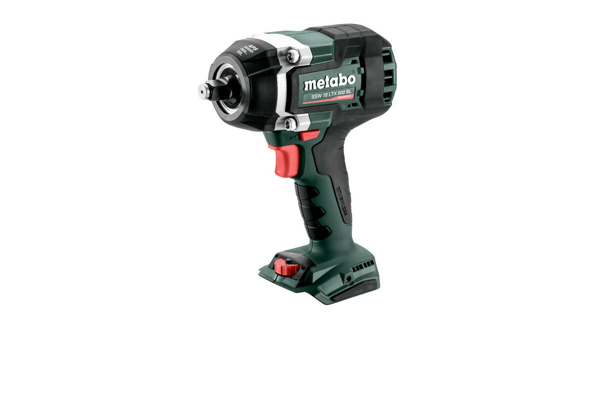 Ударный гаечный ключ Metabo SSW 18 LTX 800 BL, 18 В, 1200 Нм, аккумуляторный