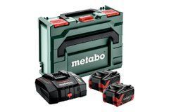 METABO АКУМУЛЯТОР 18V 8,0Ah LIHD XTREME 2шт. + ЗАРЯДНИЙ ПРИСТРІЙ ASC 290 METABOX