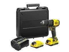 STANLEY 18V V20 60NM 2x1. 5Ah SFMCD710C2K акумуляторний дриль