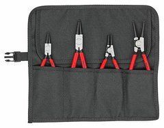 Knipex Щипцы для стопорных колец, комплект 4 элемента
