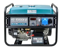KÖNNER & SÖHNEN гибридный генератор (бензин/LPG) 7.5 kW 230V KS 10000E G, электрический старт