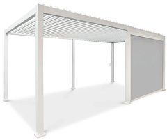 Шторы для уличной беседки 3 м Gutroof Premium White 001430