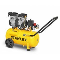 Компресор пневматичний безмасляний STANLEY 24л 1,3кВт 8 бар 150л/хв тихий
