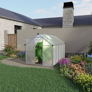 Теплиця Focus Garden Cultivo Lukus 183x303 см Срібляста