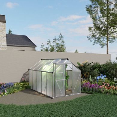 Теплиця Focus Garden Cultivo Lukus 183x303 см Срібляста