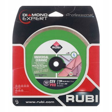 Диск алмазный cev 180 х 22,2 мм pro Rubi