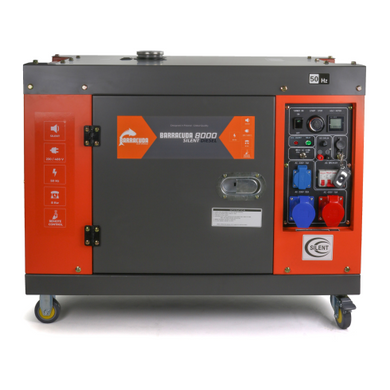 Генератор дизельний Barracuda 8000 Silent 10 кВА 8 кВт 230/400 В