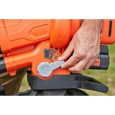Садовый пылесос аккумуляторный Black Decker BCBLV3625L1