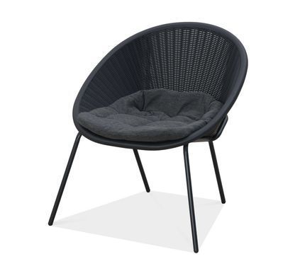 Комплект садових меблів для дачі Amber Caffe Focus Garden графіт