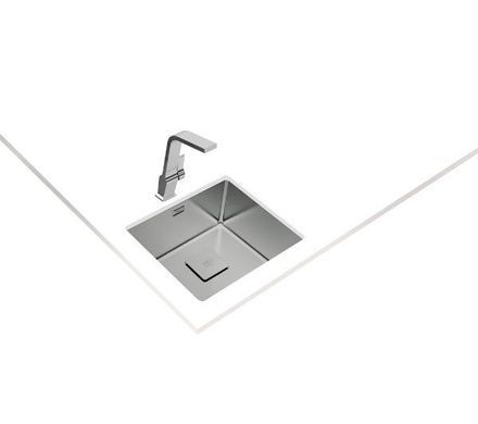 Кухонна мийка прихованого монтажу Teka Flexlinea RS15 45.40 - нержавіюча сталь