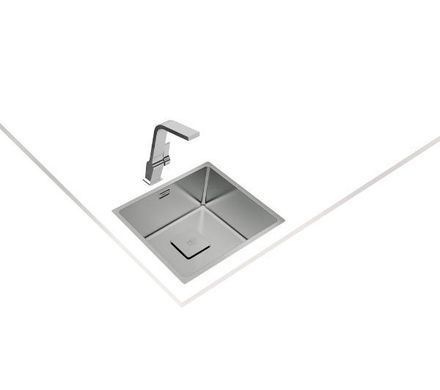 Кухонна мийка прихованого монтажу Teka Flexlinea RS15 45.40 - нержавіюча сталь