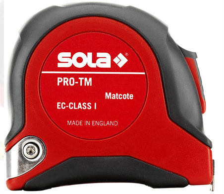 Рулетка SOLA PRO-TM, 19 мм x 5 м
