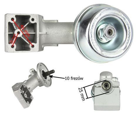 Шестерня тримера STIHL FS 55 85 90 90 120 250 Mar-Pol M83581