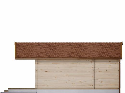 Дом для дачи деревянный CHEWA 35м&sup2; Nordenwood