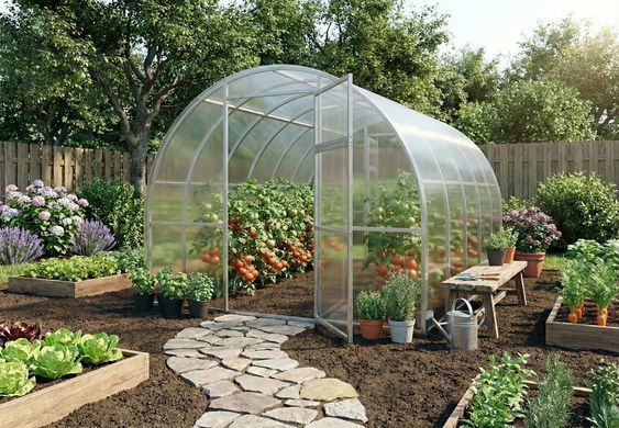 Теплиця для саду полікарбонатна 4 мм CEPRA 3x4 м&nbsp;Cultivo