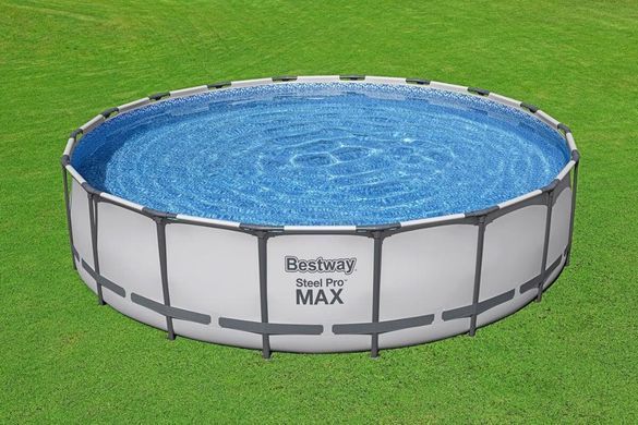 Басейн сімейний каркасний круглий Steel Pro Max Bestway 56462