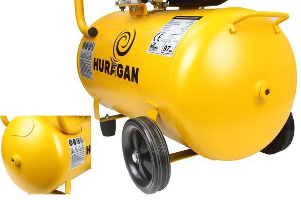 Масляный компрессор 50 л 2 л.с. HURAGAN Mar-Pol M88001