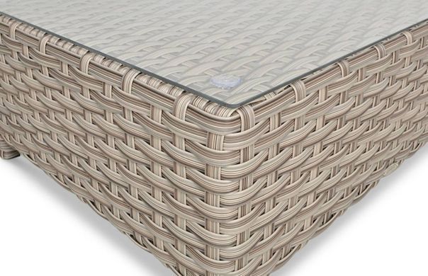 Вуличні меблі для альтанки з техноротанга Marco Caffe Beige