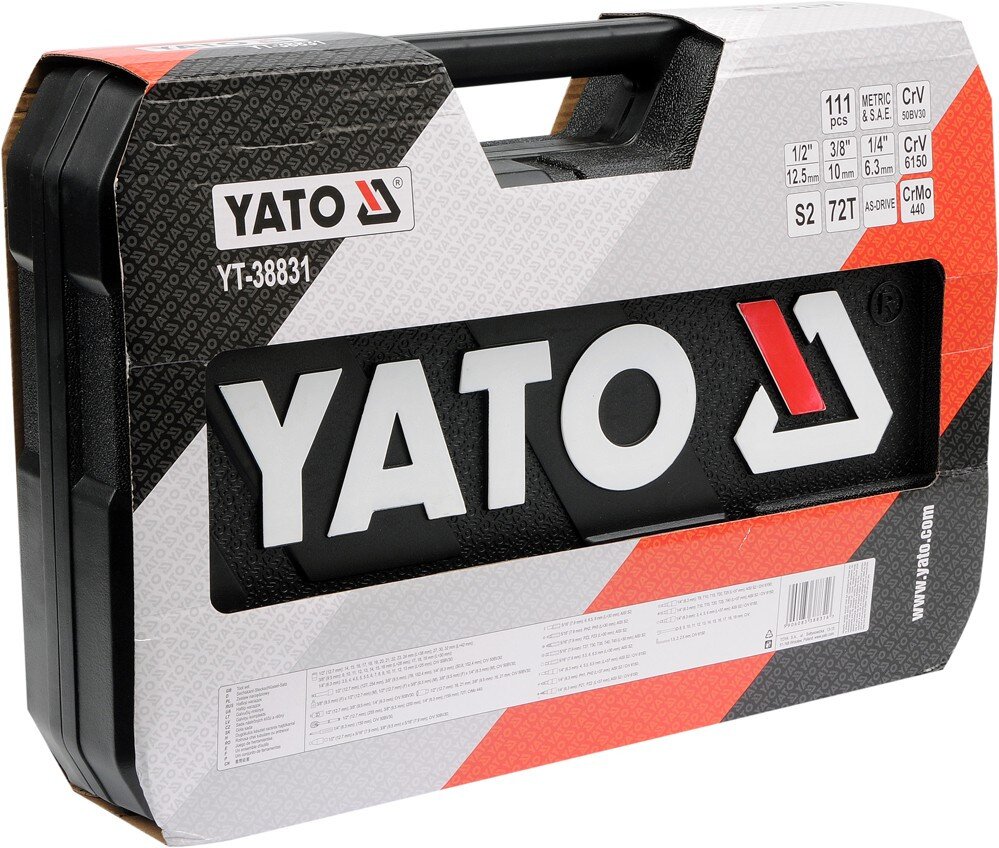 Валіза з набором інструментів Yato YT-38831