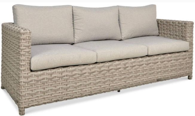 Вуличні меблі для альтанки з техноротанга Marco Caffe Beige