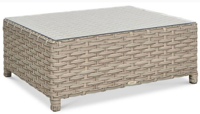 Вуличні меблі для альтанки з техноротанга Marco Caffe Beige