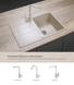 Кухонна мийка Concept Dg10c45be