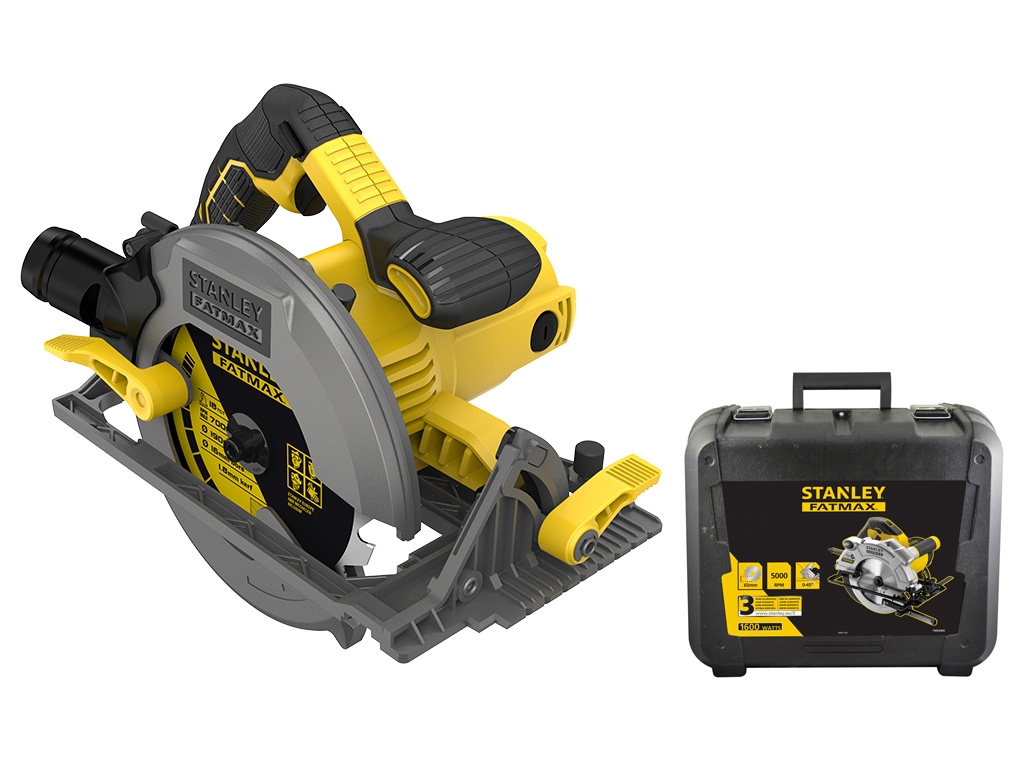 Пила дисковая Stanley 1650 Вт 190/66 мм FME301K в чемодане